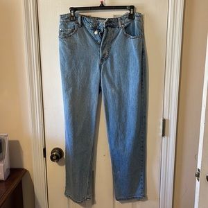 H&M size 6 jeans straight leg high rise size 6